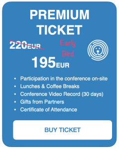 Premium ticket for the 2nd International Scientific Conference of Companion Animals Behaviourists and Trainers